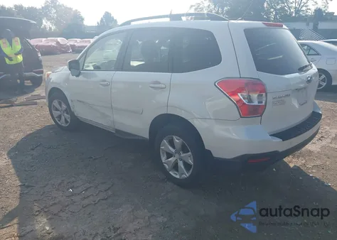 2015 Subaru Forester 2.5I Premium из США, поврежденный, VIN JF2SJAFC9FH557546